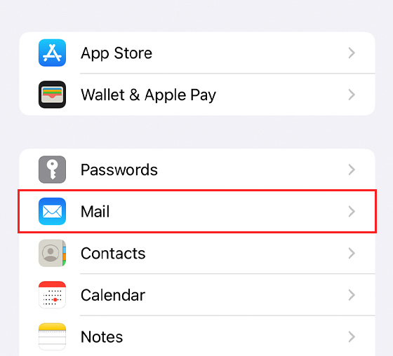 Set up your Mango Mail address with iOS Mail | Mango Mail